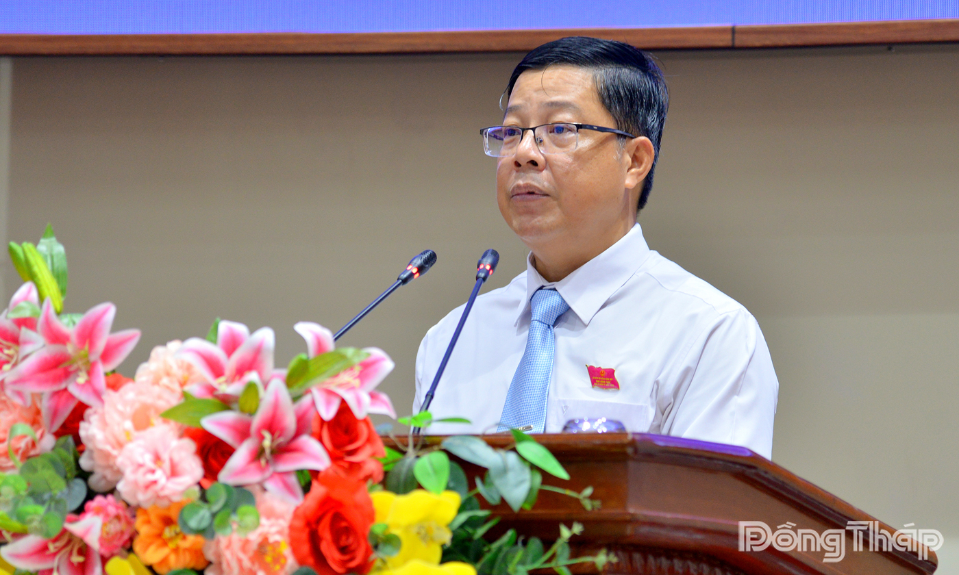 báo cáo dự kiến Chương trình Kỳ họp thứ 4 - HĐND tỉnh.