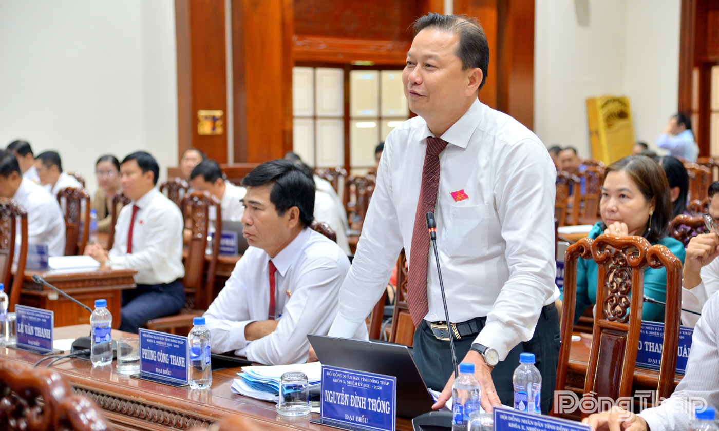 Lãnh đạo Sở Tài chính trả lời các vấn đề đại biểu đặt ra