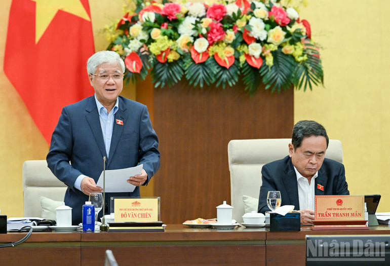 Phó Chủ tịch Quốc hội Đỗ Văn Chiến. (Ảnh: DUY LINH)