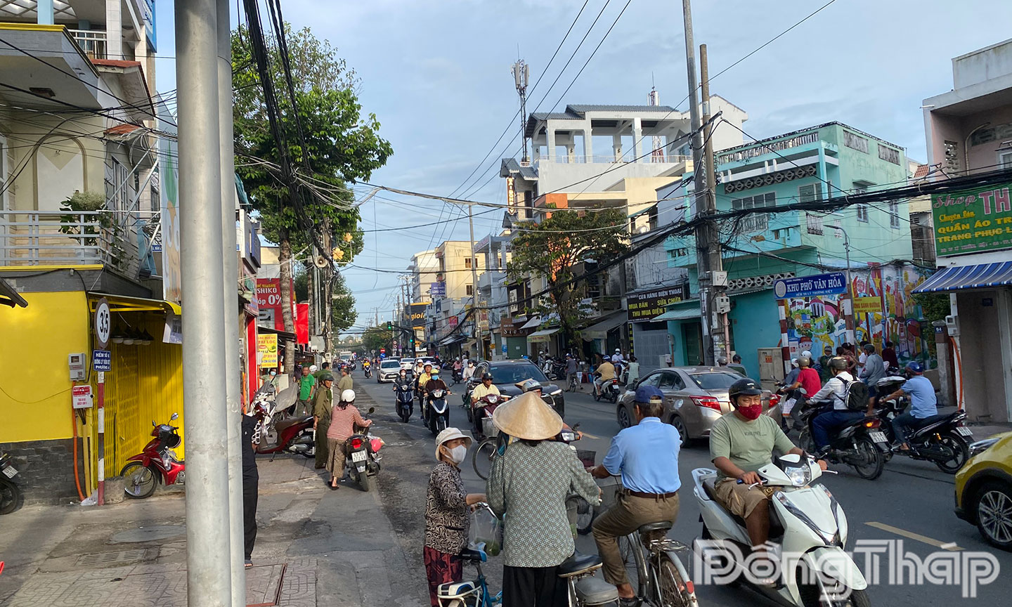 Hiện trường vụ tai nạn.