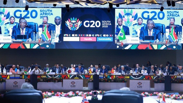 Quang cảnh Hội nghị Thượng đỉnh G20. (Ảnh: VGP/Nhật Bắc)