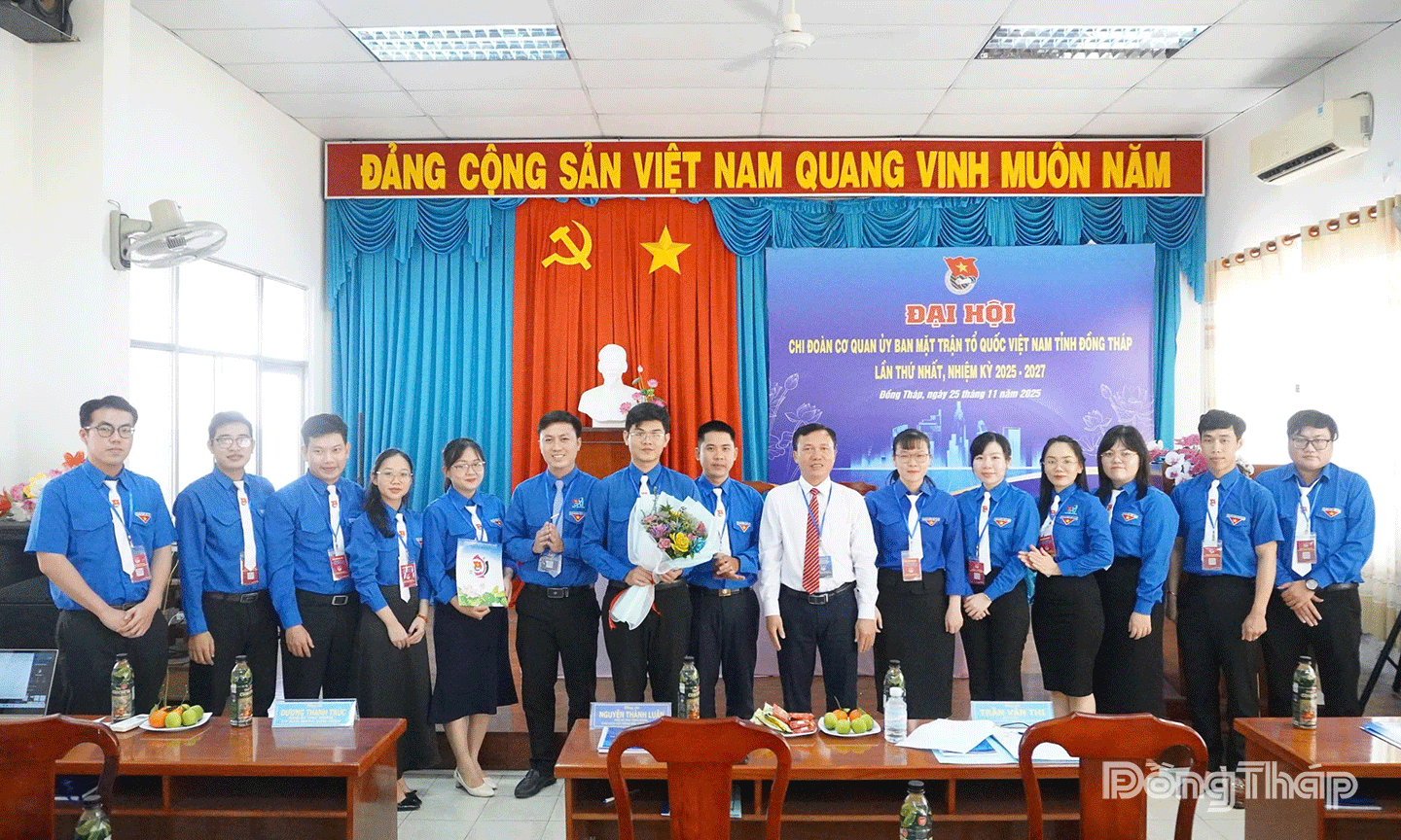 Đồng chí Lê Khánh Giang được chỉ định giữ chức Bí thư Chi đoàn Cơ quan Ủy ban MTTQ Tỉnh nhiệm kỳ 2025 – 2027.
