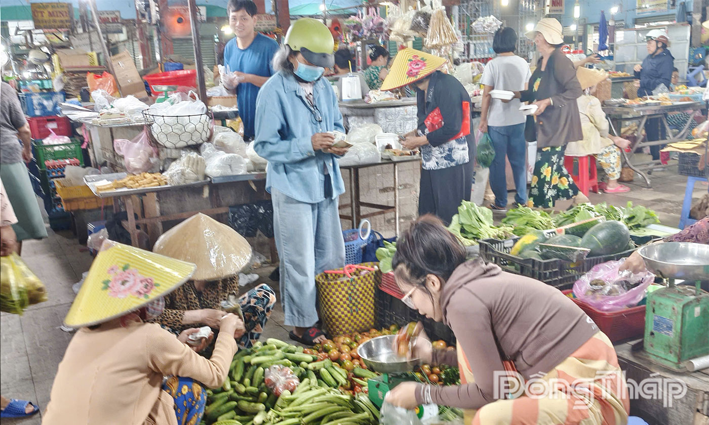 Giá rau màu tại các chợ dần