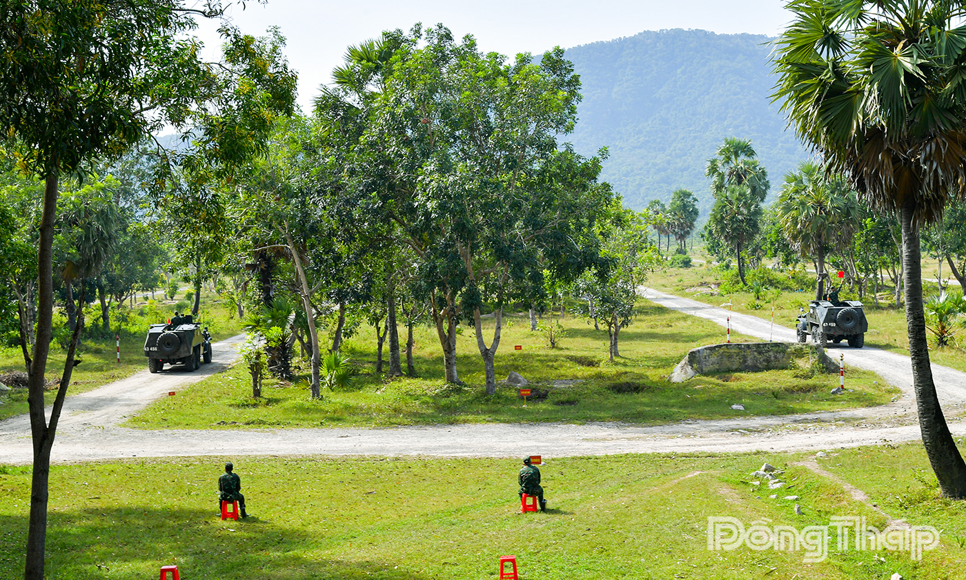 Quang cảnh buổi kiểm tra.